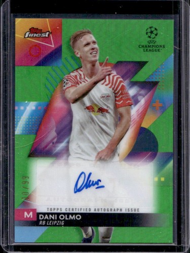 Dani Olmo 2023 Panini Mejor UEFA Neon Green /99