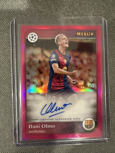 Dani Olmo 2024 Topps Merlin Chrome /125