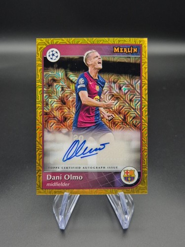 Dani Olmo 2024 Topps Merlin Chrome /50