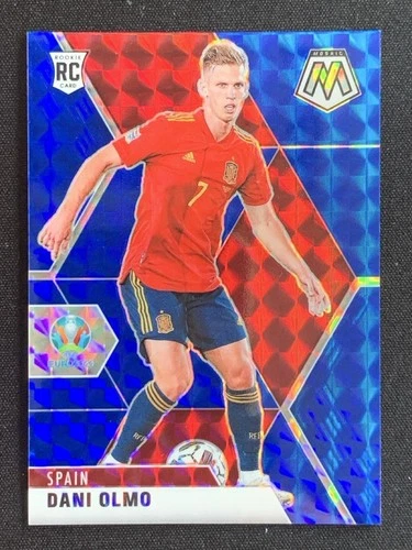Dani Olmo 2021 Panini Mosaic Blue Mosaic /99