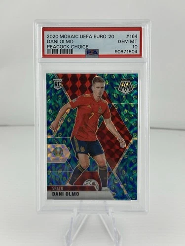 Dani Olmo 2020 Panini Mosaic Peacock