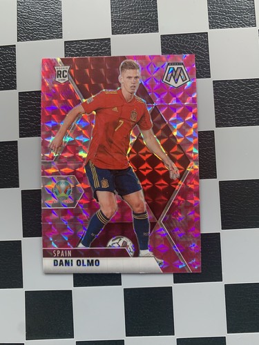 Dani Olmo 2021 Panini Mosaic Pink