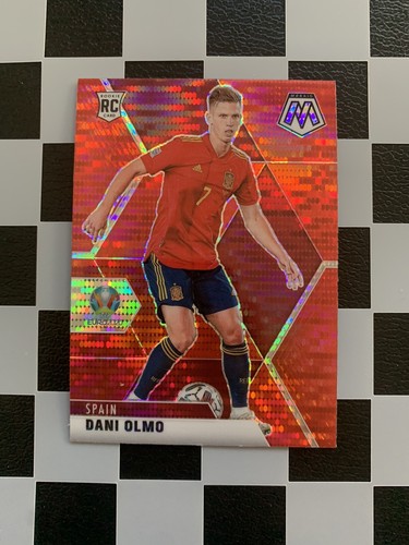 Dani Olmo 2021 Panini Mosaic Red