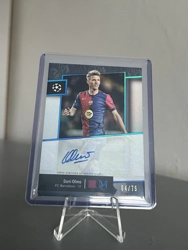 Dani Olmo 2024 Topps Museum Collection /75