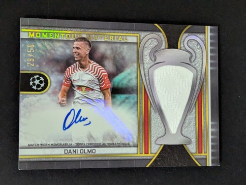 Dani Olmo 2023 Topps Museum Gold /50