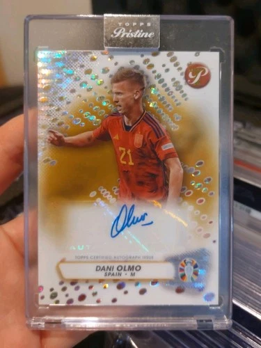 Dani Olmo 2024 Topps Pristine Gold /50
