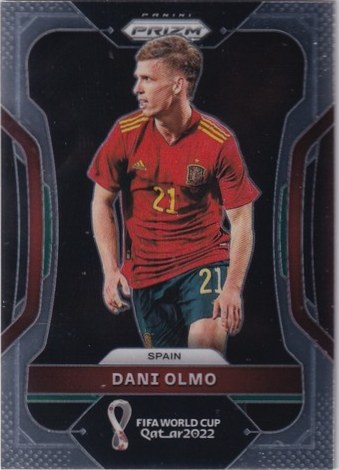 Dani Olmo 2022 Panini Prizm 220