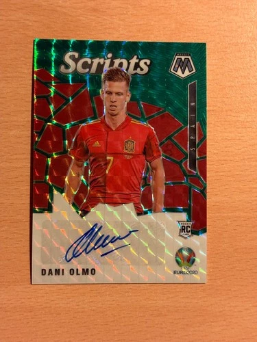 Dani Olmo 2021 Panini Prizm Mosaic Green
