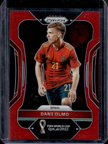 Dani Olmo 2022 Panini Prizm World Cup Red /399