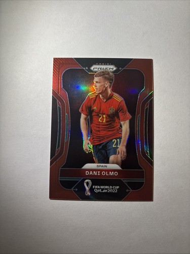 Dani Olmo 2022 Panini Prizm World Cup Red Prizm /399