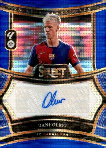 Dani Olmo 2024 Panini Select Blue Pulsar