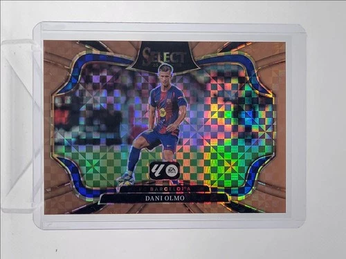 Dani Olmo 2025 Panini Select Bronze Checker /99