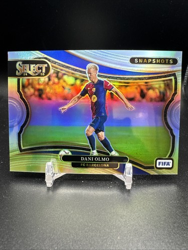 Dani Olmo 2024 Panini Select FIFA Plata Prizm