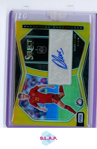 Dani Olmo 2023 Panini Select Gold 2/10