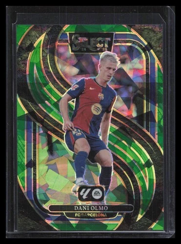 Dani Olmo 2024 Panini Select Green Ice