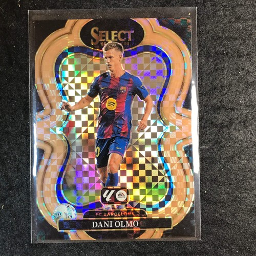 Dani Olmo 2025 Panini Select La Liga Bronze Checker 102/99