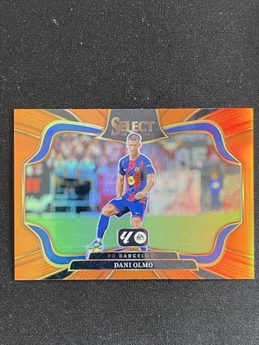 Dani Olmo 2026 Panini Select Orange Prizm /75