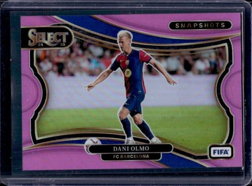 Dani Olmo 2024 Panini Select Pink /25