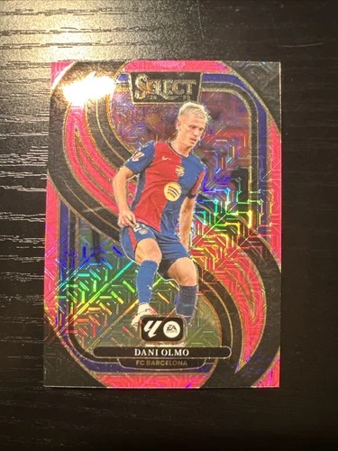Dani Olmo 2024 Panini Select Pink Mojo /179