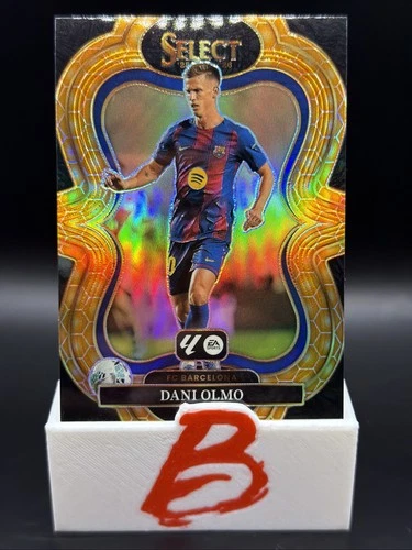 Dani Olmo 2025 Panini Select Prizm Honeycomb