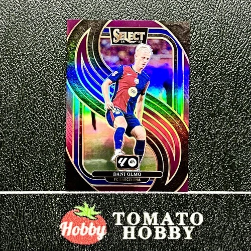 Dani Olmo 2024 Panini Select Purple Refractor /99