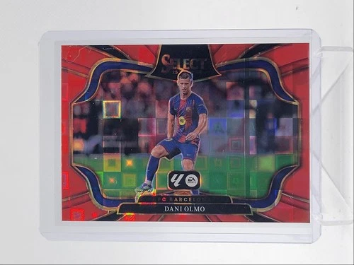 Dani Olmo 2025 Panini Select Red Pandora