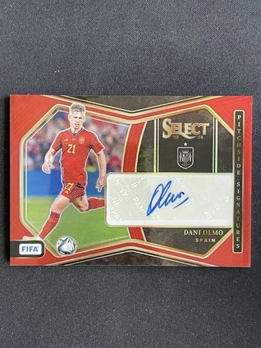 Dani Olmo 2023 Panini Select Rojo