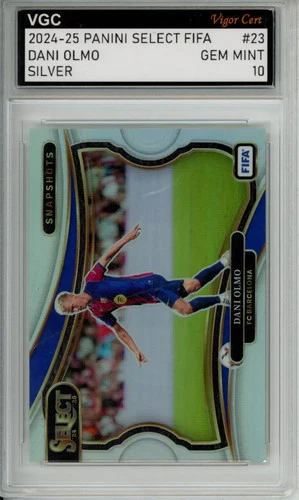 Dani Olmo 2024 Panini Select Silver