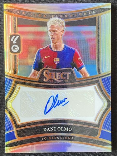 Dani Olmo 2024 Panini Select Silver Prizm