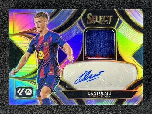 Dani Olmo 2026 Panini Select Silver Prizm