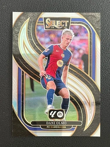 Dani Olmo 2024 Panini Select Silver Prizm