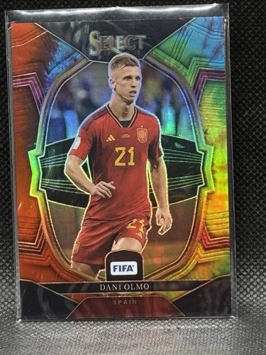 Dani Olmo 2022 Panini Select Tie-Dye Prizm /49