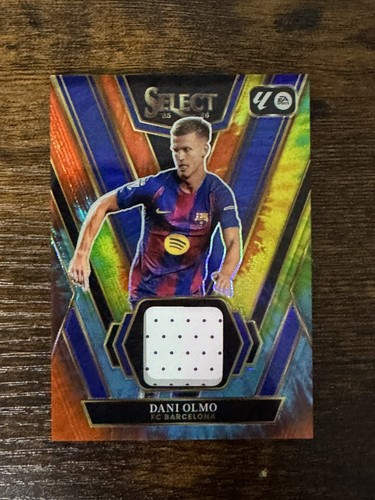 Dani Olmo 2025 Panini Select Tied Eye Prizm /25