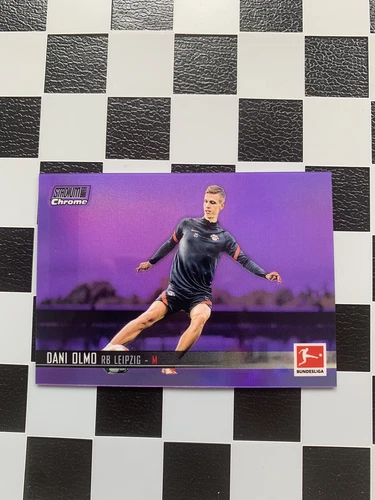 Dani Olmo 2022 Topps Stadium Club Chrome Purple /299