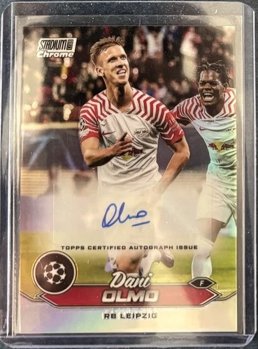 Dani Olmo 2023 Topps Stadium Club Cromo Refractor