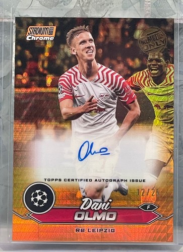 Dani Olmo 2023 Panini Stadium Club Orange /25