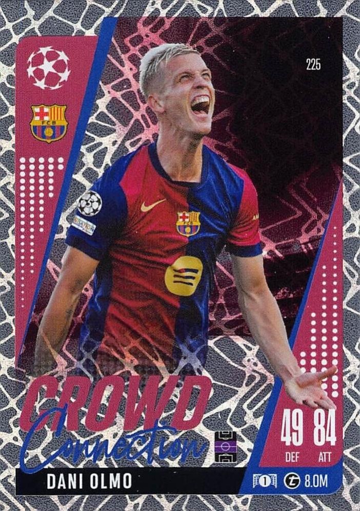 Dani Olmo 2024 Topps Match Attax UEFA Club Competitions Extra