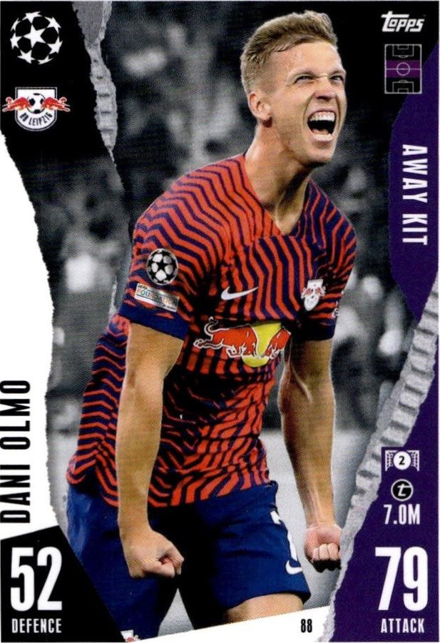 Dani Olmo 2023 Topps Match Attax UEFA Club Competitions Extra