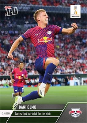Dani Olmo 2023 Topps Now Bundesliga English