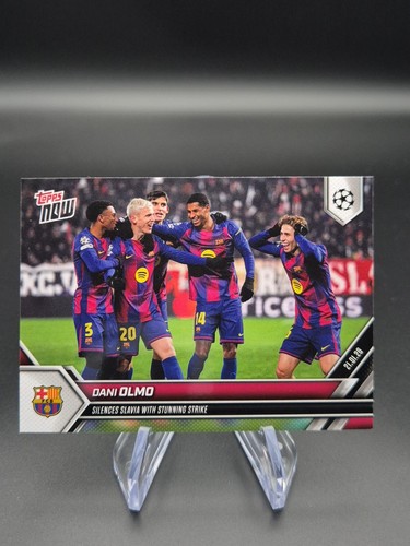 Dani Olmo 2025 Topps Now UCL