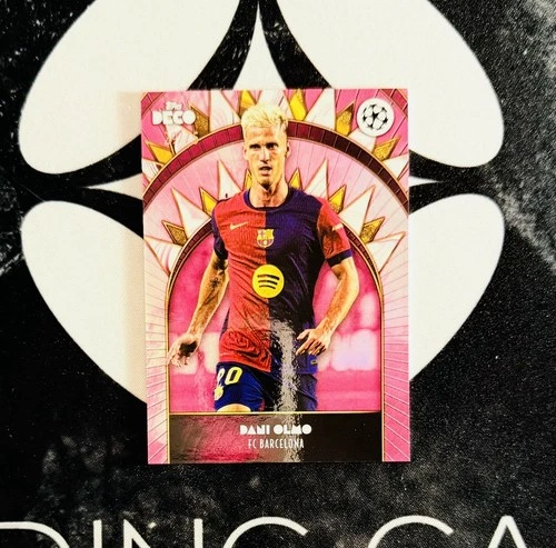 Dani Olmo 2024 Topps UCC Deco Pink Foil /75