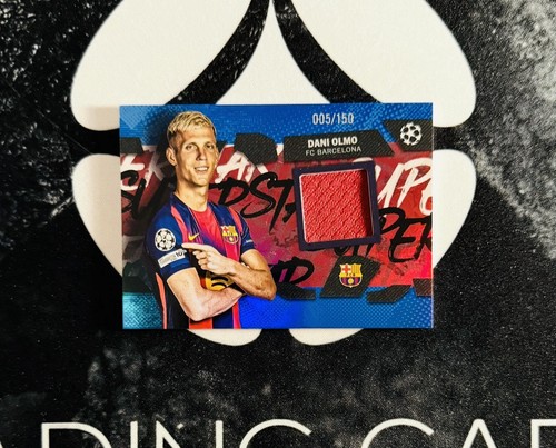 Dani Olmo 2025 Topps UCC Flagship Blue /150