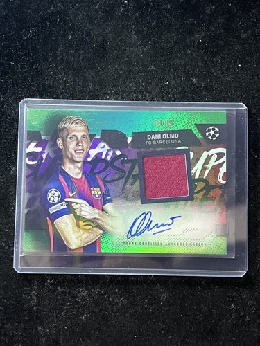 Dani Olmo 2025 Topps UCC Green /99