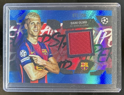 Dani Olmo 2025 Topps UEFA Blue Foil /150