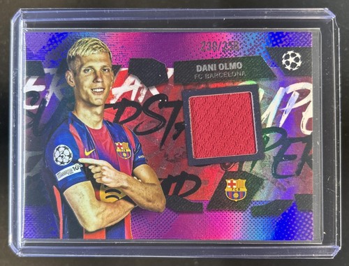 Dani Olmo 2025 Topps UEFA Purple Foil /250