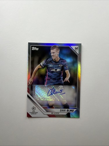 Dani Olmo 2021 Topps UEFA Refractor