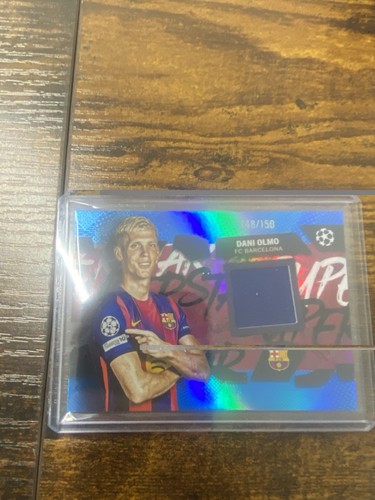 Dani Olmo 2025 Topps UEFA UCC Blue 148/150