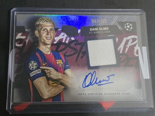 Dani Olmo 2025 Topps UEFA UCC Flagship /125