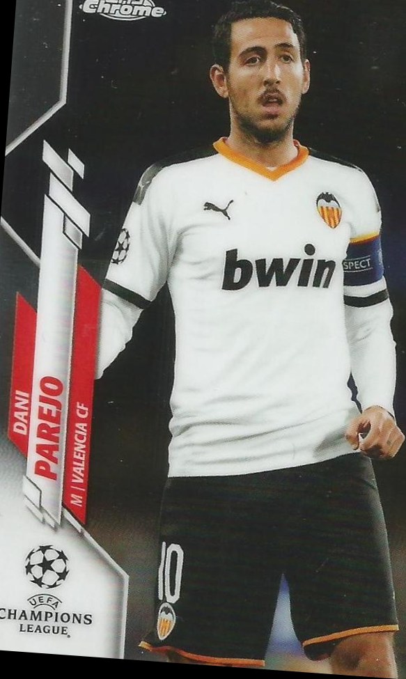 Dani Parejo 2019 Topps Chrome UCC 66