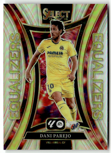 Dani Parejo 2024 Panini Select Argent Prizm
